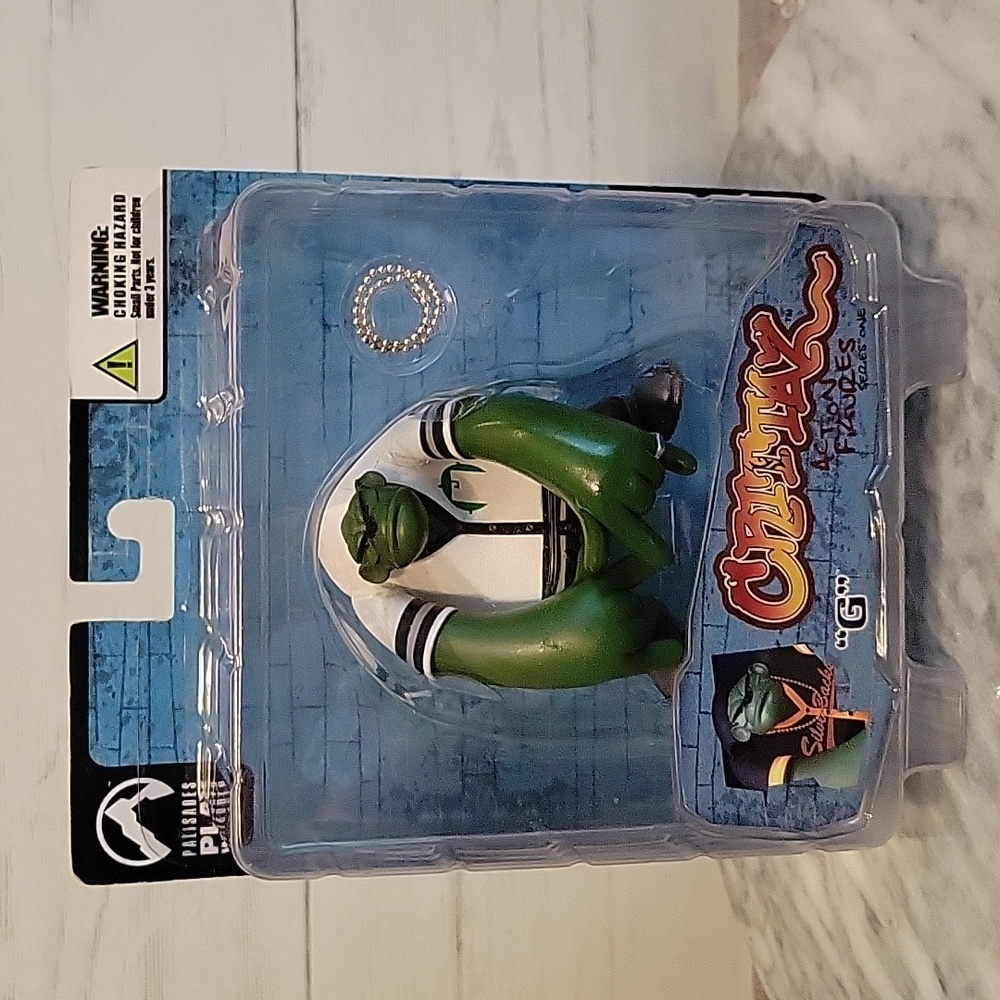 NOS Vintage | 2004 Crittaz Action Figures Series 1 "G" Repainted